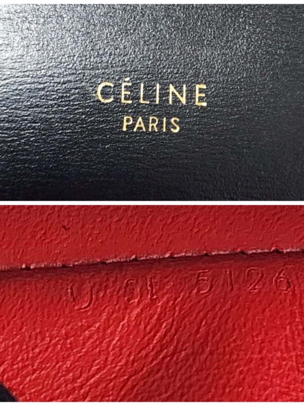 Authentic Céline Small Clasp Bag Black - Picture 3 of 13